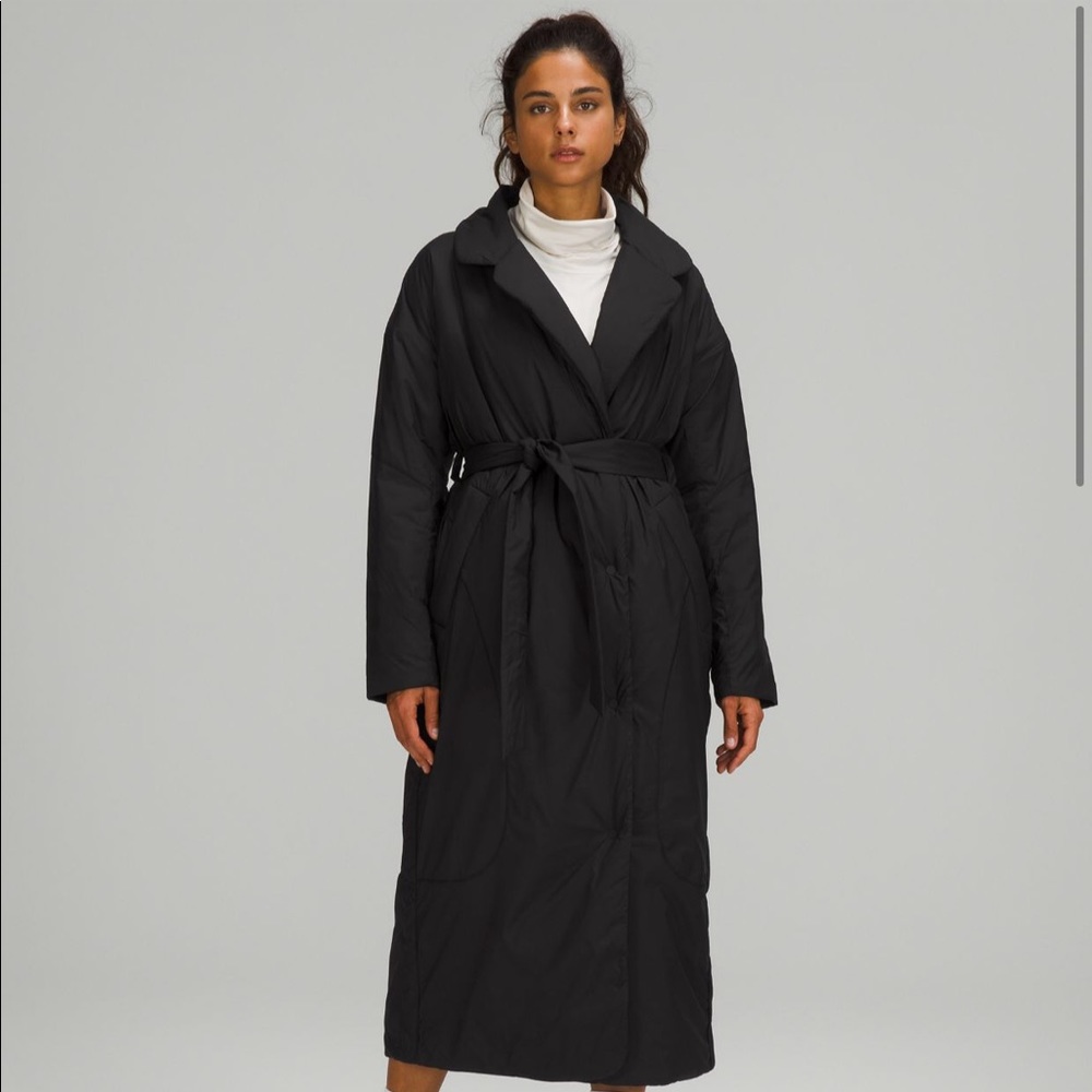lululemon Insulated Trench Coat